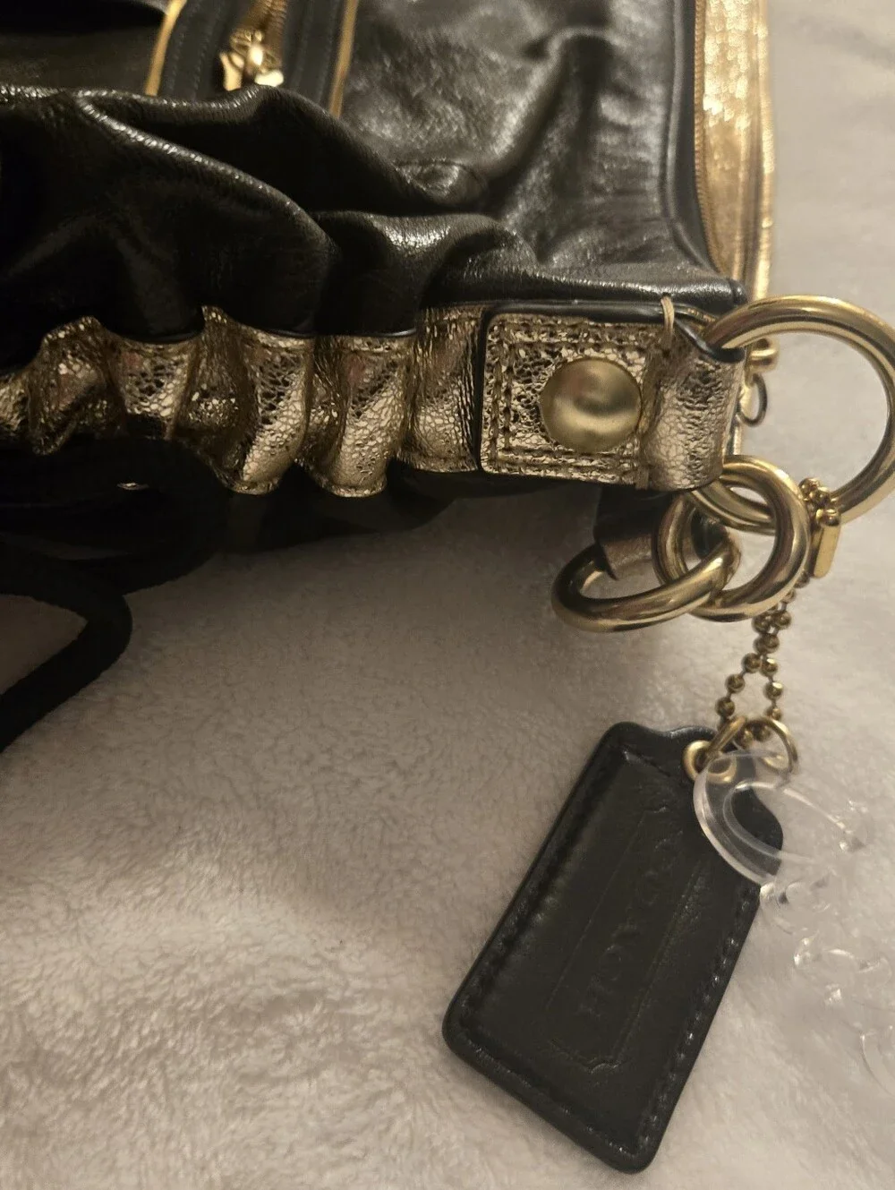 Coach Poppy Leather Jazzy -15289 - Licorice